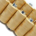 thumbnail image 3 of IBA Indianbeautifulart Wholesale Spool Beige 20 Pcs Spun Quilting Over Locking Sewing Polyester Thread, 3 of 4