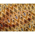 thumbnail image 4 of oneOone Silk Tabby Fabric Paisley & Chevron Ikat Decor Fabric Printed BTY 42 Inch Wide, 4 of 4