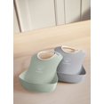 thumbnail image 5 of BabyBjorn Baby Bib 2-pack, Grey / Powder Green, 5 of 5