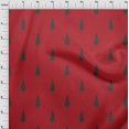thumbnail image 2 of oneOone Polyester Lycra Fabric Tree Ikat Print Sewing Fabric BTY 56 Inch Wide, 2 of 3