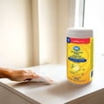 thumbnail image 3 of Great Value Disinfecting Wipes Lemon Scent, 75ct, 3 of 5