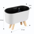 thumbnail image 2 of Desktop Self Watering Planter Pots With Water Level Indicator For Plants Flowers Herbs, 2 of 2