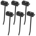 thumbnail image 1 of CTIRCHIU 48Pcs Metal Slatwall Panel Hooks Black Easy Install Display Hooks for Jewelry and Retail, 1 of 8