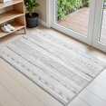 thumbnail image 1 of Boho Area Rug 2x3 Carpet-Rugs for Living Room Distressed Moroccan-Machine Washable Rugs for Kitchen Entryway Bedroom Dining Room Living Room Modern Neutral Rug White & Grey, 1 of 7