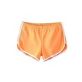 thumbnail image 1 of MAWCLOS Bas pour Femmes Taille Élastique Mini Pantalon Couture de Couleur Short Décontracté Sport Extensible Orange S, 1 of 2