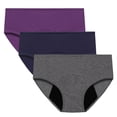thumbnail image 1 of Culottes Menstruelles pour Femmes Flux Abondant, Culottes Réutilisables Anti-Fuites Post-Partum pour Incontinence Menstruelle 3 Pcs, 1 of 8