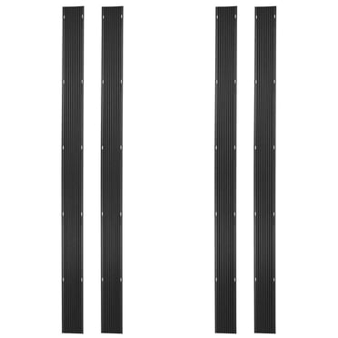 Black Ice 4 Pack 7' 10" Snowmobile Trailer Ski Guides for Friction-Free Loading
