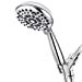 thumbnail image 3 of DAKINGS 6 Modes High Flow Handheld Shower Head Set Upgraded 5 Inch Shower Heads with Handheld Spray with Premium Chrome Hand Held Showerhead 60 Inch Stainless Steel Hose for Low Water Pressure, 3 of 15