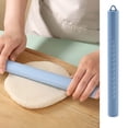 thumbnail image 2 of Cagogo 4Pcs Silicone Rolling Pin, Non-Stick Dough Roller with Measurement Marks for Baking, Stainless Steel Core Kitchen Roller for Pastries Pizza Fondant Bread, Essential Tool for Home Bakers and, 2 of 9