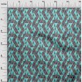 thumbnail image 3 of oneOone Tissu Georgette Viscose Triangle Géométrique Imprimé 1 Yard 42 Pouces de Large, 3 of 5