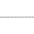 thumbnail image 3 of 925 Sterling Silver 1.75mm Singapore Chain 20 Inch, 3 of 5