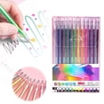 thumbnail image 2 of Jierger Glitter Gel Pen Set 2024 New Glitter Gel Pens for Coloring Books Artist Colored Gel Markers Colorful Pens Gel Pens for Kids Adult Coloring Books and Drawing, 2 of 9