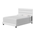 thumbnail image 3 of Boyd Sleep Grand Size Rembourré Napoli Matelas Plate-Forme Lit Cadre, Blanc, 3 of 7