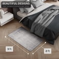 thumbnail image 2 of Sorbus 2x3 Welcome Mat Rug for Entryway, Machine Washable, Non-Slip, Vintage Rug - Low Pile Non-Shedding Indoor Rugs - Soft Carpet Throw Rugs with Rubber Backing, 2 of 10