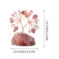 thumbnail image 2 of EGNMCR Room Decor, Home Decor Natural Colorful Crystal Stone Crushed Stone Wealth Tree Handwoven Amethyst Base Money Tree Home Decoration Crystal Money Treese, 2 of 6