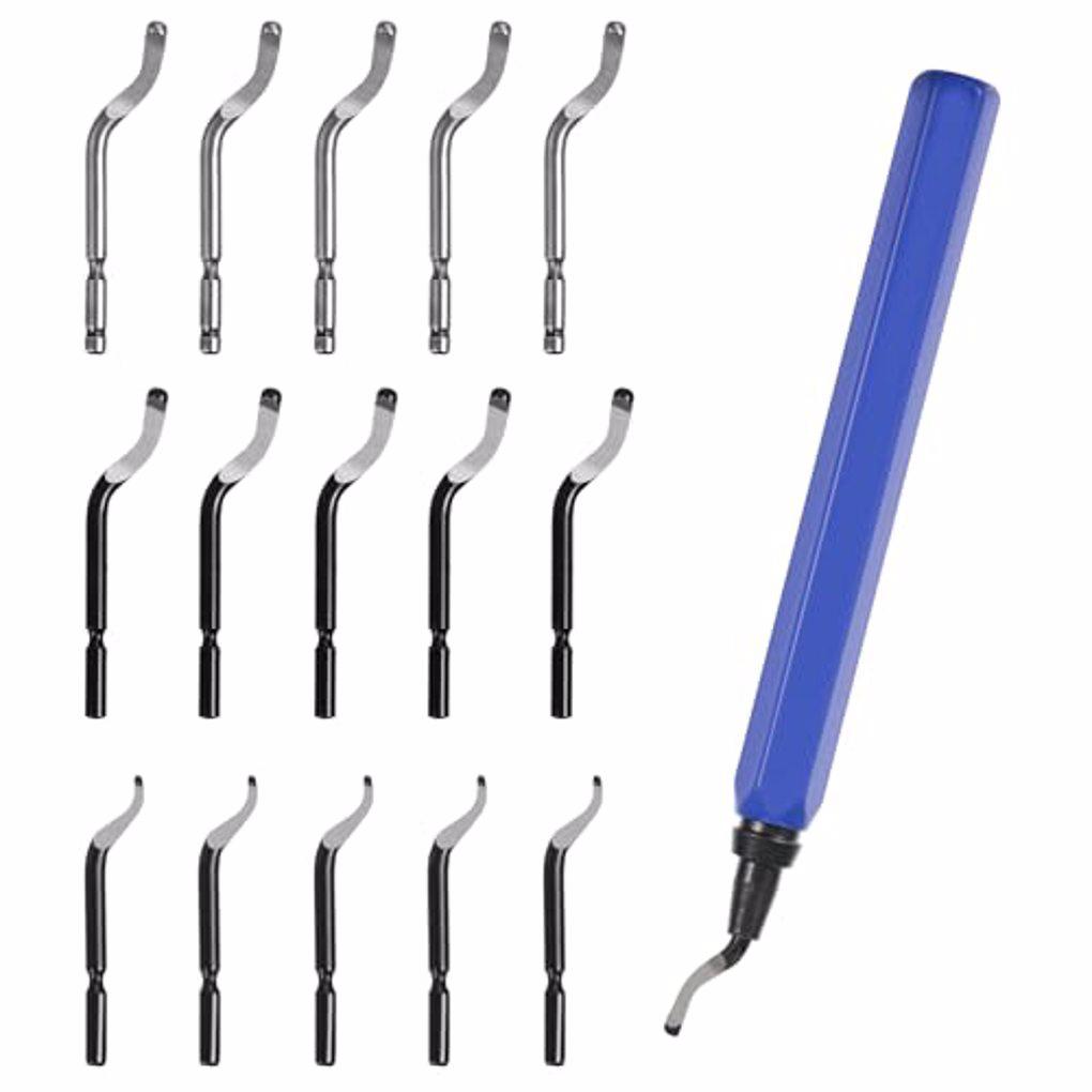 Langgg Powerful And Wear Resistant Metal Deburring Tool Set For Easy Usage Hand Deburring Tool Set Easy