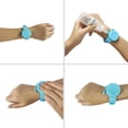 thumbnail image 3 of Great Value,3PC Adult Kid Liquid Wristband Hand Dispenser Handwash Gel With Whole Sanitizing,PENDANE,Multicolor, 3 of 9
