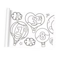 thumbnail image 4 of Abbracc Art Paper Roll Sticky Painting Wall Coloring Stickers Coloring Book DIY Coloring number letter, 4 of 9