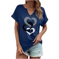 thumbnail image 3 of Pompotops T-shirt à Manches Courtes à Manches Courtes et Manches Courtes pour Femmes Fashion, 3 of 9