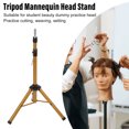 thumbnail image 4 of Support de Tête de Mannequin Trépied, Support de Tête de Trépied Réglable pour Étudiants pour Salons de Beauté, 4 of 8