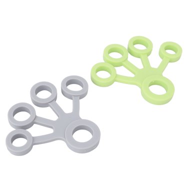 Poignée de Doigt Renforceur, 2pcs Doigt Civière en Silicone Doigt Exerciseur Civière Haute Capacité