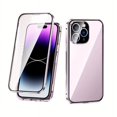 thumbnail image 1 of Magnetic Case For IPhone 15 14 13 12 11 Pro Max, Magnetic Adsorption Double-Sided, 1 of 5