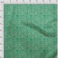 thumbnail image 4 of oneOone Cotton Poplin Twill Green Fabric Asian Block Dress Material Fabric Print Fabric By The Yard 56 Inch Wide, 4 of 4