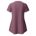 thumbnail image 4 of Chemises à Manches Courtes pour Femmes Enceintes Femmes Allaitement Couleur Unie Col Rond Manches Courtes Col Rond Blouse d'Allaitement Blouses à Manches Courtes pour Femmes Hauts à Manches Courtes pour Femmes, 4 of 11