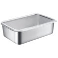 thumbnail image 1 of Stainless Steel Food Container with Lid, 8.7x5.7x2.5" Stackable Meal Prep Box, Leakproof Airtight Storage Box for Fridge, Oven-Safe Storage Container, 1 of 5
