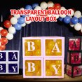 thumbnail image 1 of Vaidha Transparent Box Birthday Party Surprise Box Wedding Venue Decoration Props, 1 of 5