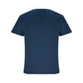 thumbnail image 3 of Deep V Neck T Shirt for Men Slim Fit Low Cut Vneck Tee Top Man Solid Color Summer Muscle Shirts, 3 of 4