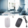 thumbnail image 3 of Slim USB Wired Optical Mouse Mice For PC 1 PCS Laptop Black/White W3L1, 3 of 6