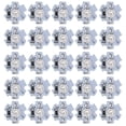 thumbnail image 4 of Fosa 25Pcs/set 0.5W 5V High Power LED Lamp Bead Light Source Chip With Aluminum Plate, 4 of 8