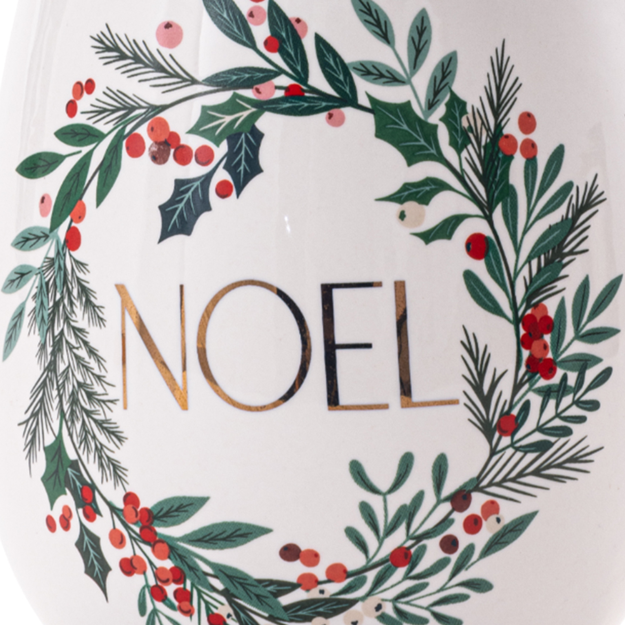 Holiday Time Tasse en céramique avec décalcomanie, 14,5 oz, 1 pièce
