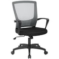 thumbnail image 1 of BestOffice Ergonomic Office Chair, Mesh Back – Adjustable Rolling Swivel, Modern Executive, Grey, 1 of 7