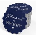 thumbnail image 4 of Inkdotpot Real Silver Foil Retirement Is Sweet Text Tags Favor Hang Paper Tags 100 Pieces, 4 of 6