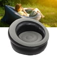 thumbnail image 3 of Inflatable Lazy Boy Sofa Flocking Simple Sofa Simple Inflatable Chair Ergonomic Quick Inflatable Sofa for Living Room Bedroom Office Outdoor Travel, 3 of 7