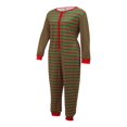 thumbnail image 2 of Noël Parent-Enfant Pyjama Ensemble Mode Rayé à Manches Longues Sleepwear Pull avec Pantalon Nouveau, 2 of 6