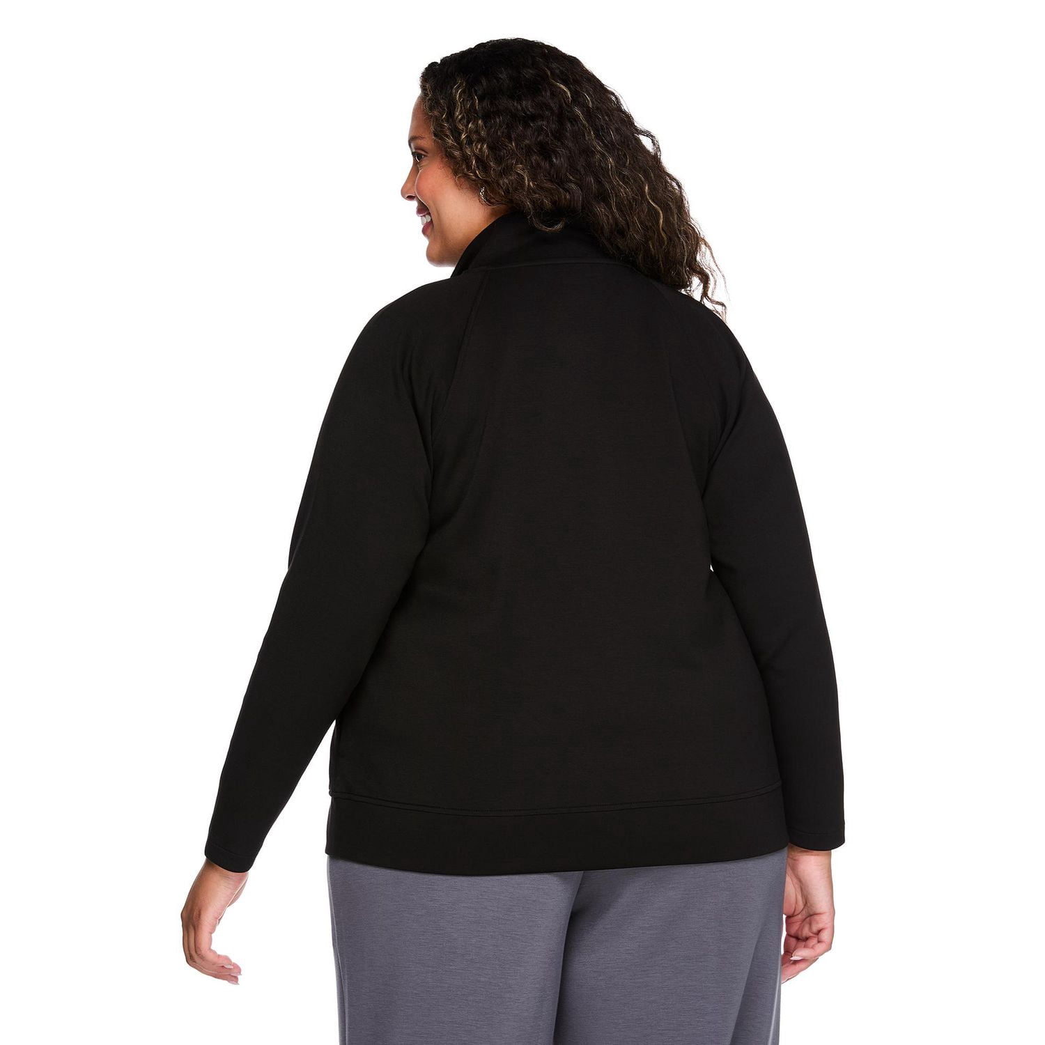 Lane Bryant Women's Plus Half Zip Pullover