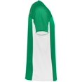 thumbnail image 3 of ASI 265.340.M Chandail de Football Réversible pour Jeunes avec Drapeau, Kelly et Blanc - Moyen, 3 of 6