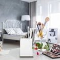 thumbnail image 2 of 1 Set Stainless Steel Folding Cosmetic Mirror with PU Leather Cover, 2 of 8