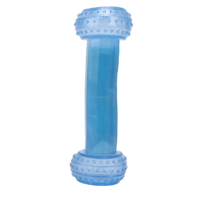 TPR Cooling Pet Toys, Relieve Their Irritability Pet Cooling Chew Toy Massage Teeth For Home For Dogs For Life For Daily Barbell Type