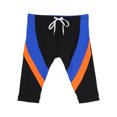 thumbnail image 3 of RUNQHUI Mens Rash Guard Swim Shorts Calf Length Swim Jammer Beach Pool Swimwear Bottoms Black M, 3 of 6