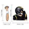thumbnail image 3 of TopLLC Football Quarterback Wiper Stickers Car Windshield Wiper Stickers Car Car Stickers, 3 of 7