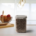 thumbnail image 5 of Airtight Food Storage Container 700 mL Plastic Kitchen Storage Box for Cereals Dry Fruit Tea With Large Mouth and Non-Slip Base, 5 of 5
