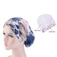 thumbnail image 1 of Babysbule Chapeaux pour Femmes Hiver Dames Mode Extensible Doux Capuchon en Satin avec Doublure Grand, 1 of 2