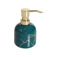 thumbnail image 2 of Distributeur de Savon Liquide en Céramique avec Pompe Réutilisable Bouteille de Pompe Liquide Polyvalente Verte, 2 of 8