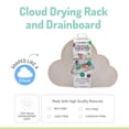 thumbnail image 3 of Melii Baby Bottle Drying Rack - White - 1 count, 3 of 6