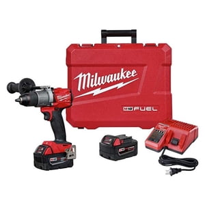 M18 Carburant 18V Kit pilote sans fil de 1/2" - avec 2 Piles, chargeur et boîtier d'outils