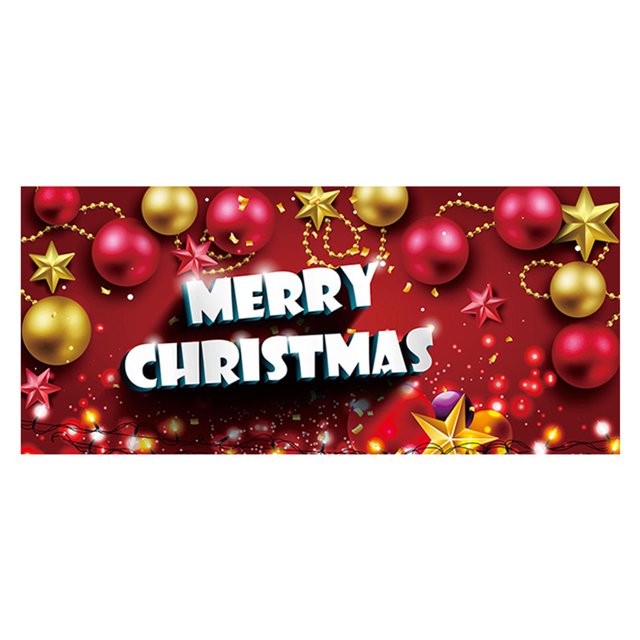 SIfdSeng Get it Fast Garage Door Banner Background Merry Garage Door Banner Cover Large Background for Outdoor Christma